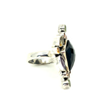 Load image into Gallery viewer, Nicky Butler SS Black Onyx Multi Gem Cushion Ring