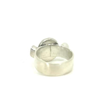 Load image into Gallery viewer, Nicky Butler SS Garnet Gem &amp; CZ Band Ring