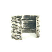 Load image into Gallery viewer, Nicky Butler Fashion Pewter-Tone Hieroglyph Cuff