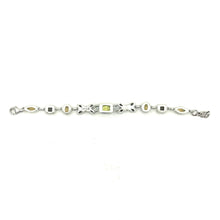 Load image into Gallery viewer, Nicky Butler SS Lemon Quartz Multi Gem Bracelet