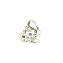 Load image into Gallery viewer, Nicky Butler SS Amethyst Multi Gem Caviar Bead Ring