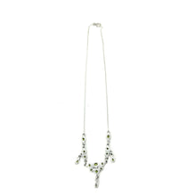 Load image into Gallery viewer, Nicky Butler SS Peridot Gemstone Drop Necklace