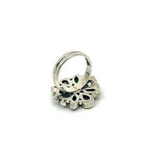 Load image into Gallery viewer, Nicky Butler SS Green Chalcedony Multi Gems Flower Ring