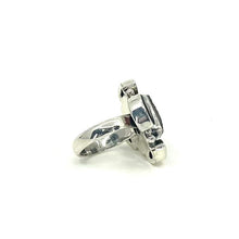 Load image into Gallery viewer, Nicky Butler SS Drusy Quartz Multi Gem Ring