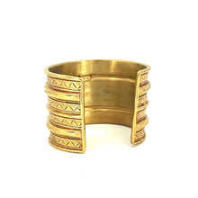 Load image into Gallery viewer, Nicky Butler Fashion Gold-Tone Hieroglyph Cuff
