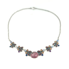 Load image into Gallery viewer, Nicky Butler SS Rhodonite Multi Gem Necklace