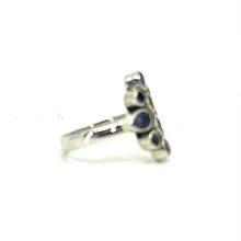 Load image into Gallery viewer, Nicky Butler SS Amethyst Multi Gem Ring