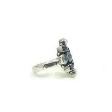 Load image into Gallery viewer, Nicky Butler SS Garnet Multi Gem &amp; FWP Band Ring