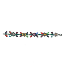 Load image into Gallery viewer, Nicky Butler Fashion Blue Multi Crystal Bracelet