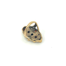 Load image into Gallery viewer, Nicky Butler Bronze Garnet Multi Gem Shield Ring
