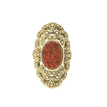 Load image into Gallery viewer, Nicky Butler Bronze Sunset Drusy Quartz Ring