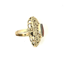 Load image into Gallery viewer, Nicky Butler Bronze Sunset Drusy Quartz Ring