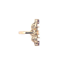 Load image into Gallery viewer, Nicky Butler Bronze Freshwater Pearl Multi Gem Ring