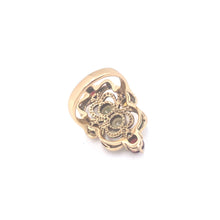 Load image into Gallery viewer, Nicky Butler Bronze Freshwater Pearl Multi Gem Ring