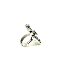 Load image into Gallery viewer, Nicky Butler SS Amethyst Multi Gem Knuckle Ring