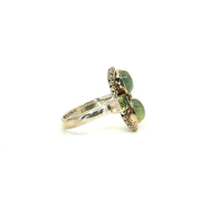 Load image into Gallery viewer, Nicky Butler SS Prehnite &amp; Peridot Gem Ring