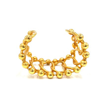Load image into Gallery viewer, Nicky Butler Fashion Gold-Tone Wide Roman Chain Cuff