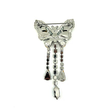Load image into Gallery viewer, Nicky Butler Fashion Blue Multi Color Crystal Butterfly Brooch