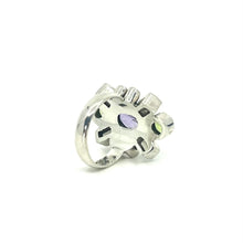 Load image into Gallery viewer, Nicky Butler SS Amethyst Multi Gem Ring
