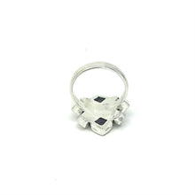 Load image into Gallery viewer, Nicky Butler SS Amethyst Multi Gem Shapes Ring