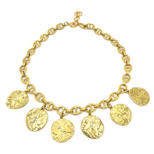Load image into Gallery viewer, Nicky Butler Fashion Gold-Tone Dove Medallion Necklace