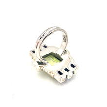 Load image into Gallery viewer, Nicky Butler SS Lime Quartz Multi Gem Ring
