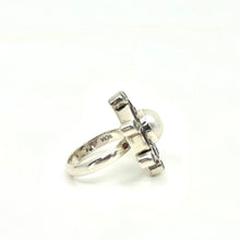 Load image into Gallery viewer, Nicky Butler SS Garnet Multi Gem &amp; FWP Hexagonal Ring