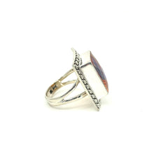 Load image into Gallery viewer, Nicky Butler SS Honey Quartz Rectangular Gem Ring
