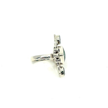 Load image into Gallery viewer, Nicky Butler SS Sherwood Green Quartz Multi Gem Ring