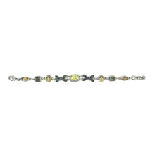Load image into Gallery viewer, Nicky Butler SS Lemon Quartz Multi Gem Bracelet
