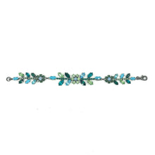 Load image into Gallery viewer, Nicky Butler Fashion Aqua Multi Crystal Bracelet