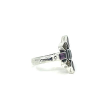 Load image into Gallery viewer, Nicky Butler SS Amethyst Multi Gem Shapes Ring