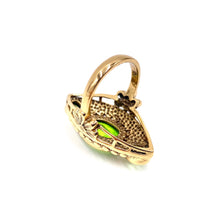 Load image into Gallery viewer, Nicky Butler Bronze Peri Green Quartz Multi Gem Ring