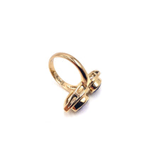 Load image into Gallery viewer, Nicky Butler Bronze Amethyst Gem Pear Duo Ring