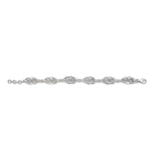 Load image into Gallery viewer, Nicky Butler SS Citrine Multi Gem Leaf &amp; Vine Bracelet
