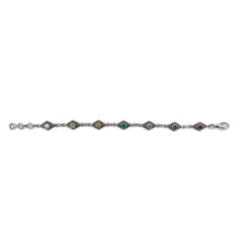 Load image into Gallery viewer, Nicky Butler SS Amethyst Multi Gem Classic Bracelet