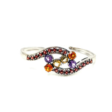 Load image into Gallery viewer, Nicky Butler SS Honey Topaz Multi Gem Cuff