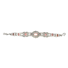 Load image into Gallery viewer, Nicky Butler SS Sunset Quartz Multi Gem Enameled Bracelet