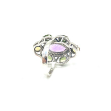 Load image into Gallery viewer, Nicky Butler SS Amethyst Multi Gem Marquise Ribbon Ring