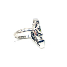 Load image into Gallery viewer, Nicky Butler SS Green Chalcedony Multi Gem Diamond Shape Ring