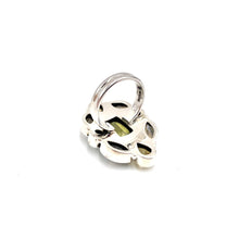 Load image into Gallery viewer, Nicky Butler SS Lemon Quartz Multi Gem Cushion Ring