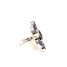 Load image into Gallery viewer, Nicky Butler SS Lemon Quartz Multi Gem Cushion Ring