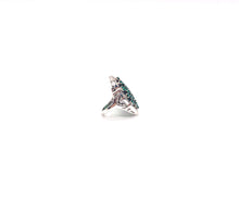 Load image into Gallery viewer, Nicky Butler SS Green Chalcedony Gem Arabesque Ring