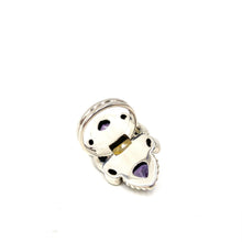 Load image into Gallery viewer, Nicky Butler SS Citrine Multi Gem Shield Ring