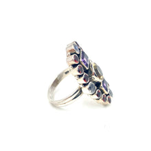 Load image into Gallery viewer, Nicky Butler SS Citrine Multi Gem Knuckle Ring