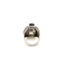 Load image into Gallery viewer, Nicky Butler SS Amethyst Gem Dome Ring