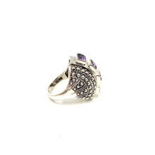 Load image into Gallery viewer, Nicky Butler SS Amethyst Gem Dome Ring