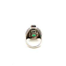 Load image into Gallery viewer, Nicky Butler SS Peridot Multi Gem Dome Ring