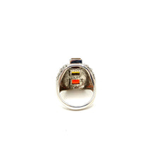 Load image into Gallery viewer, Nicky Butler SS Carnelian &amp; Honey Topaz Gem Dome Ring
