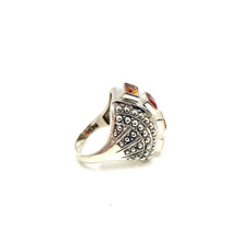 Load image into Gallery viewer, Nicky Butler SS Carnelian &amp; Honey Topaz Gem Dome Ring